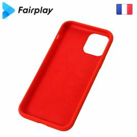 Coque soft touch Rouge iPhone 13