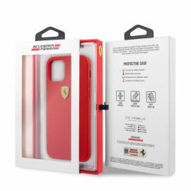 Coque souple Rouge FERRARI® iPhone 13 Pro Max