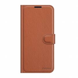 Folio simili cuir Marron iPhone 13