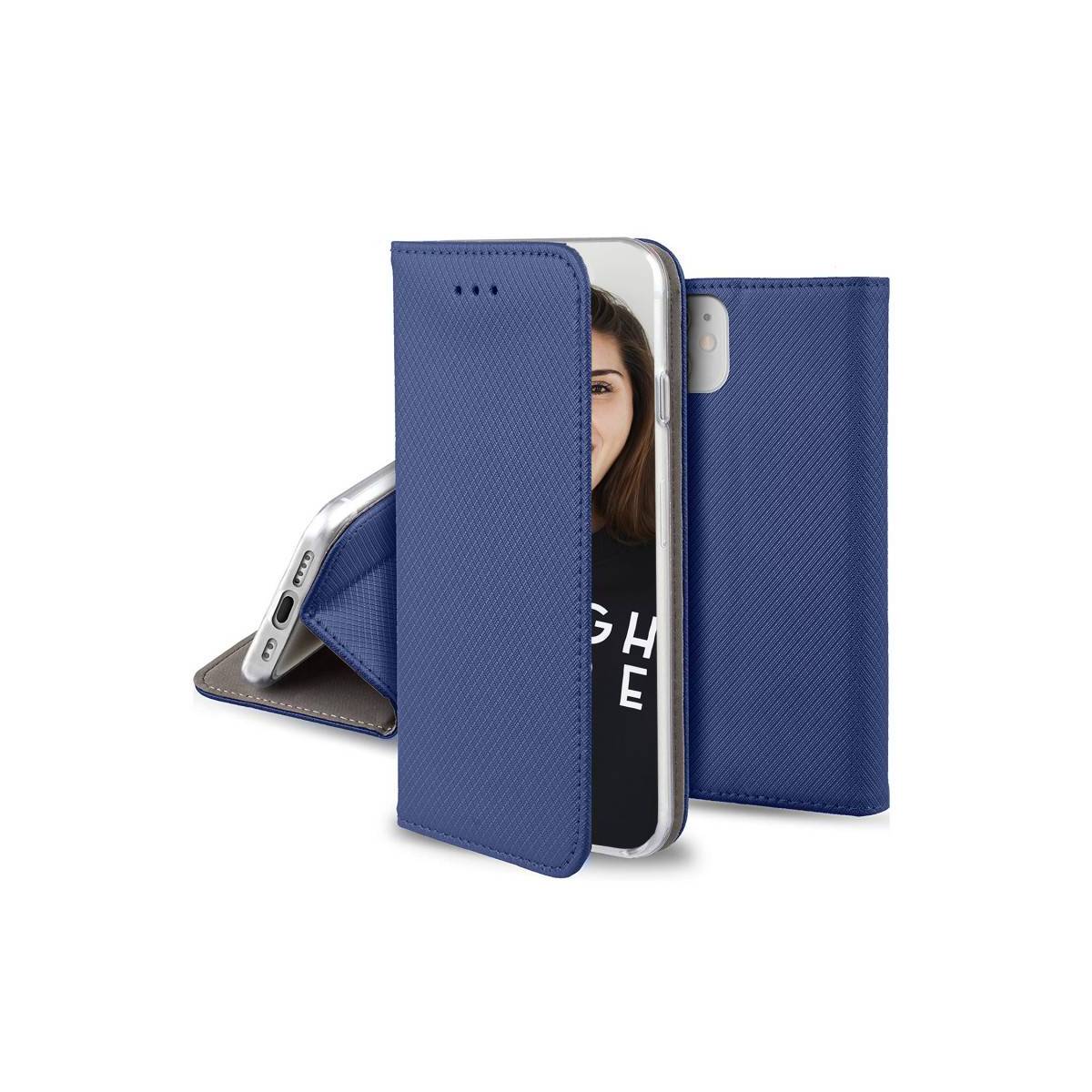 Folio aimanté iPhone 13 Mini Bleu