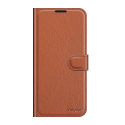 Coque simili cuir Marron...