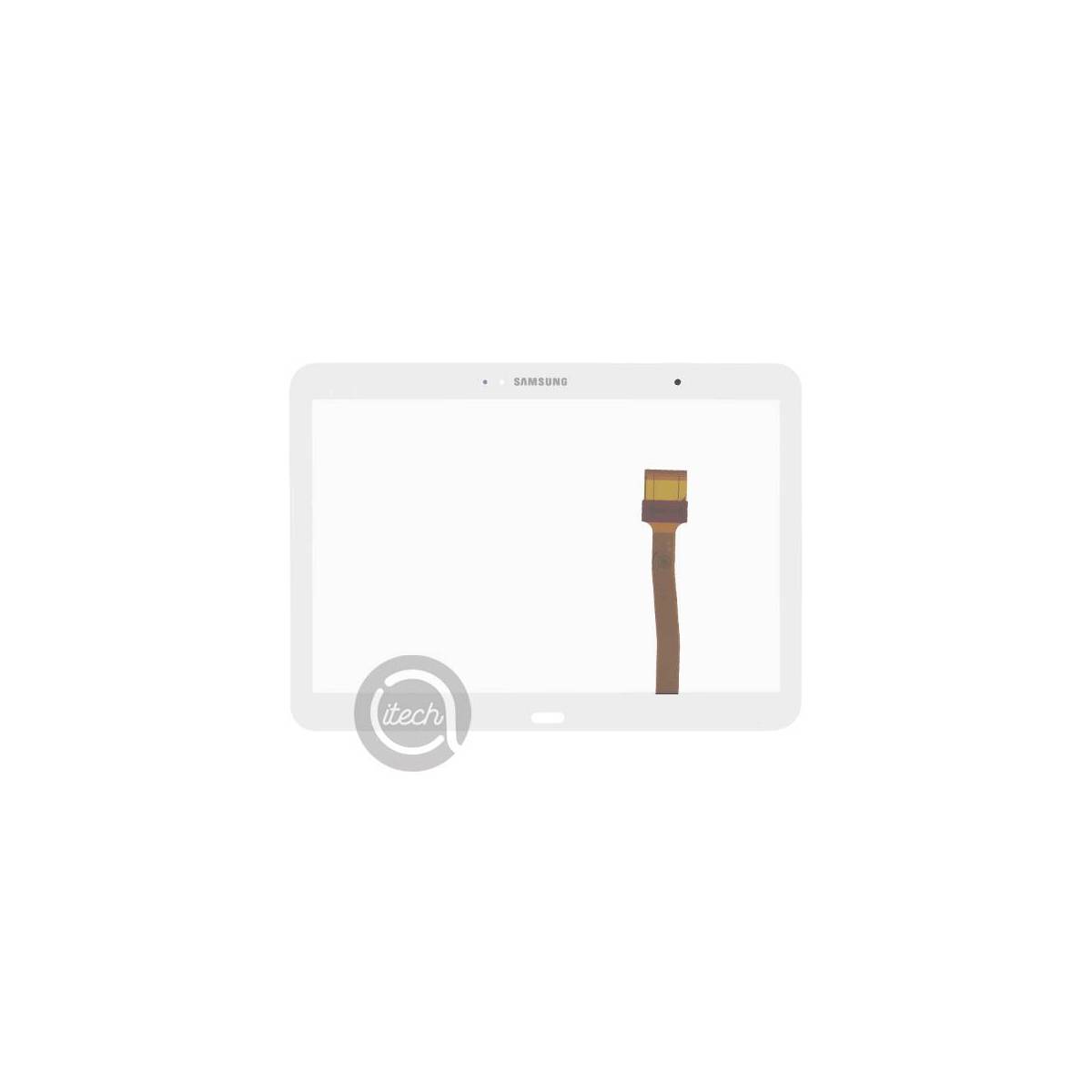 Vitre tactile Blanche Samsung Galaxy Tab 4 - 10.1