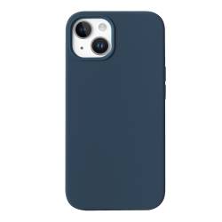 Coque Soft touch Bleue...