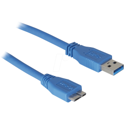 Cable micro B / USB-B A -...