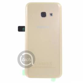 Vitre arrière originale Or Samsung Galaxy A3 2017