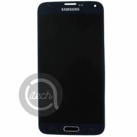 Ecran Noir/Argent Samsung Galaxy S5