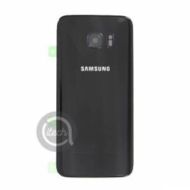 Vitre arrière originale Noire Samsung Galaxy S7 Edge