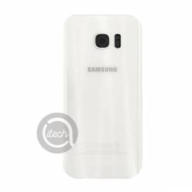 Vitre arrière originale Blanche Samsung Galaxy S7 Edge