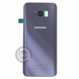 Vitre arrière originale Orchidée Samsung Galaxy S8+