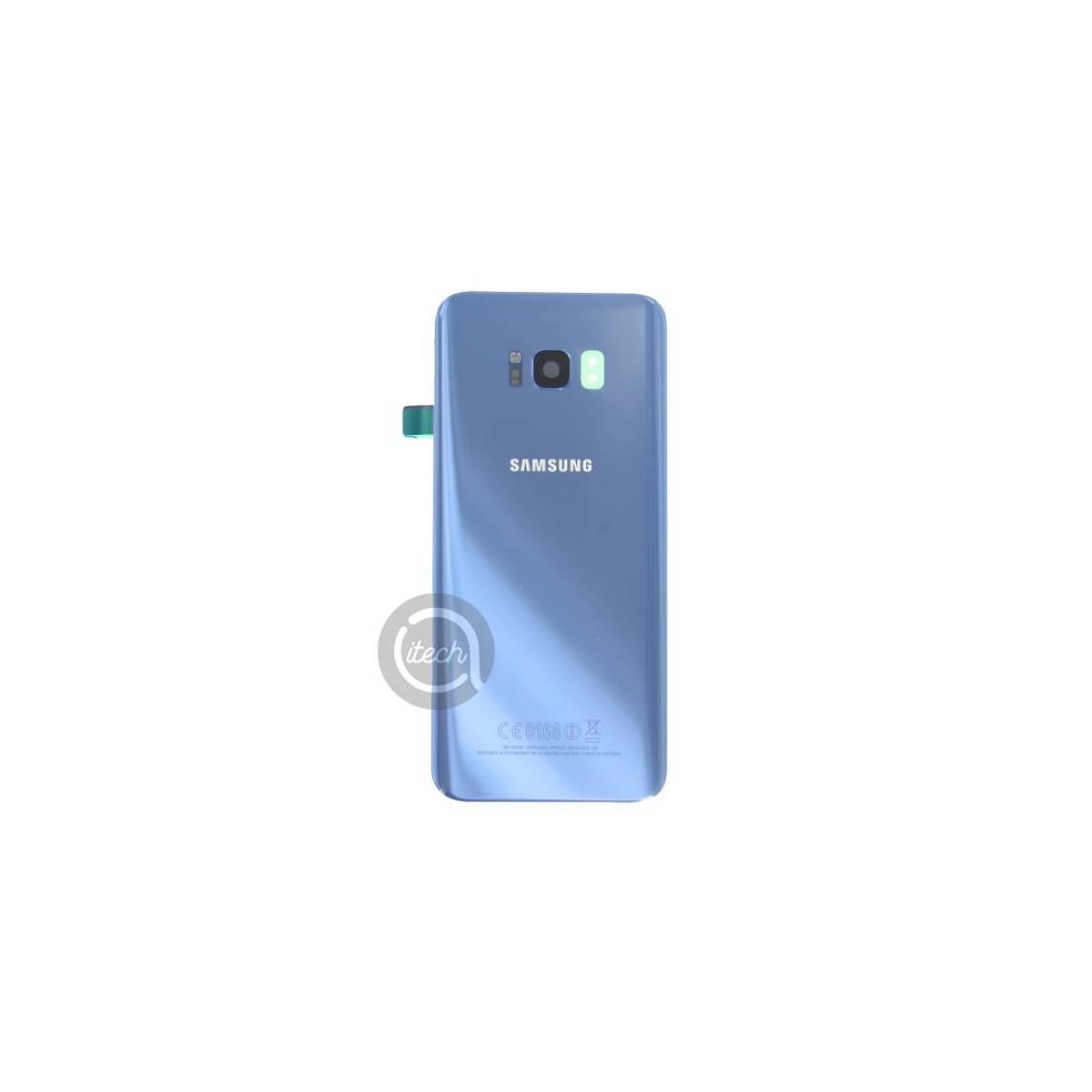 Vitre arrière originale Bleue Samsung Galaxy S8+