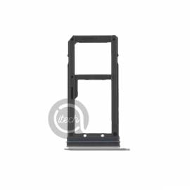 Tiroir carte SIM et micro SD Noir Galaxy S7