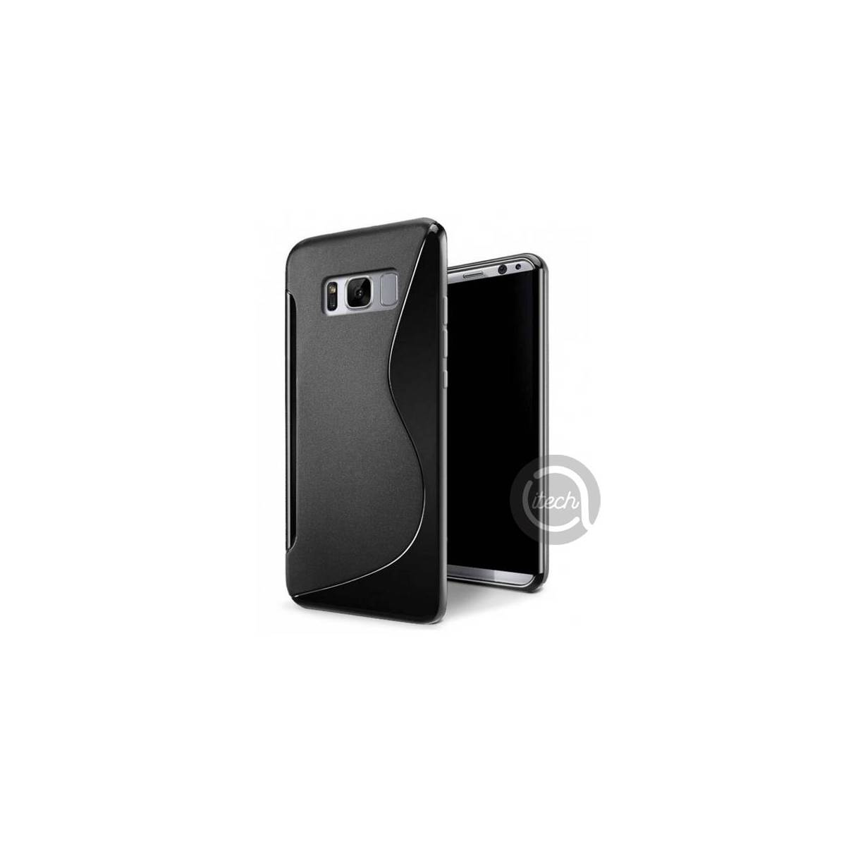Coque Silicone S Noire Galaxy S9