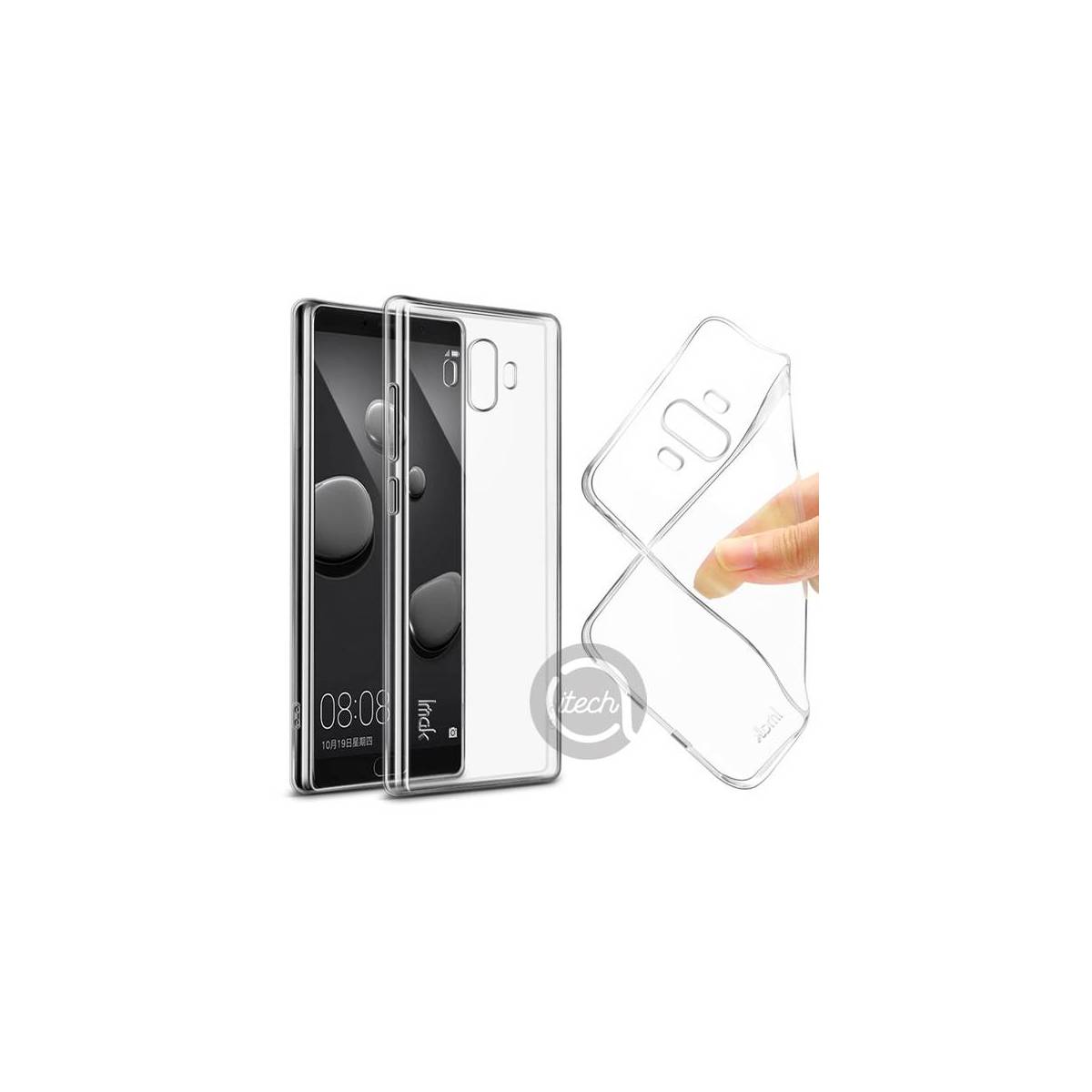 Coque Silicone Transparente Zenfone 3 Deluxe