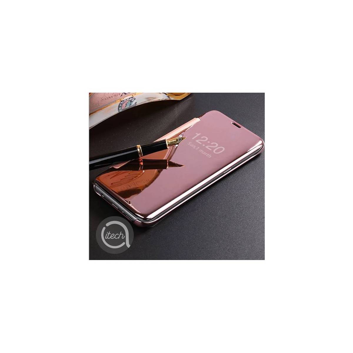 Folio clear rose Note 8 - Compatible Samsung