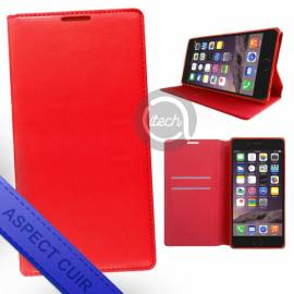 Folio aimanté Rouge iPhone 7 Plus/ 8 Plus