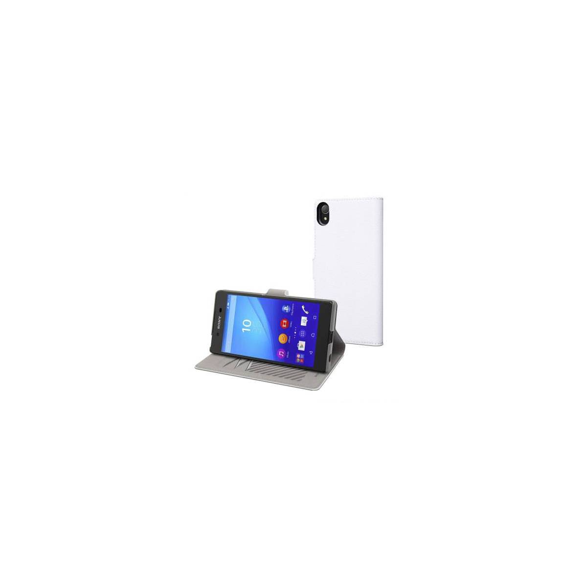 Coque folio blanche Xperia Z5