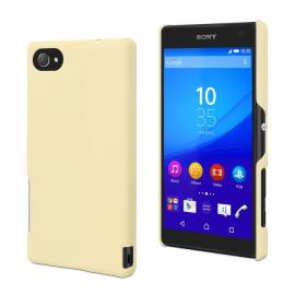 Coque soft touch Xperia Z5 compact Jaune