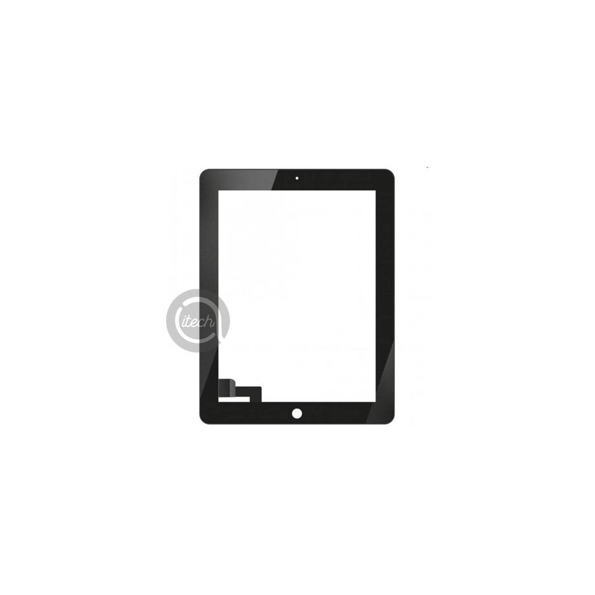 Vitre tactile Noire iPad 2