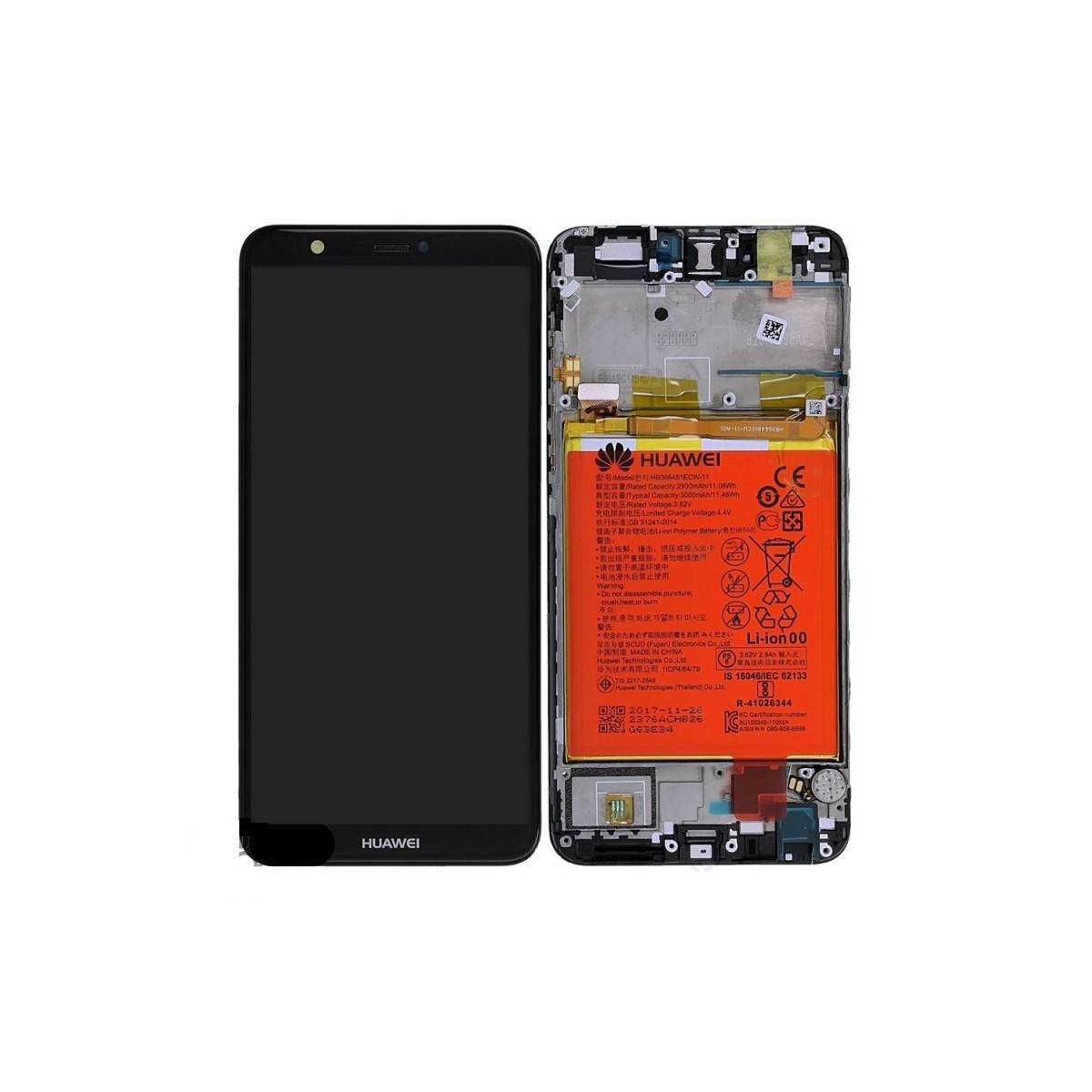 Ecran Original Noir avec batterie Huawei P Smart Ecran Original Noir avec batterie Huawei P Smart