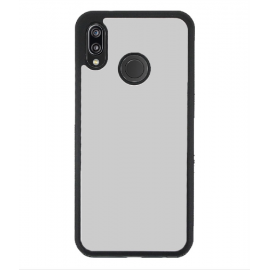 Coque personnalisée Noire Rigide P20 Lite