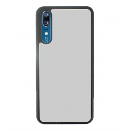 Coque personnalisée Noire Rigide P20