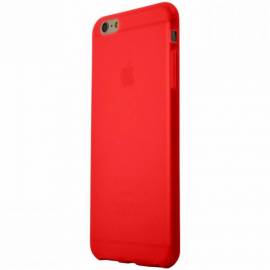 Coque silicone Fluo Rouge iPhone 6 Plus