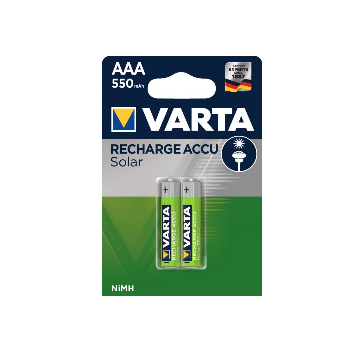 Piles AAA 550 mAh - Rechargeables