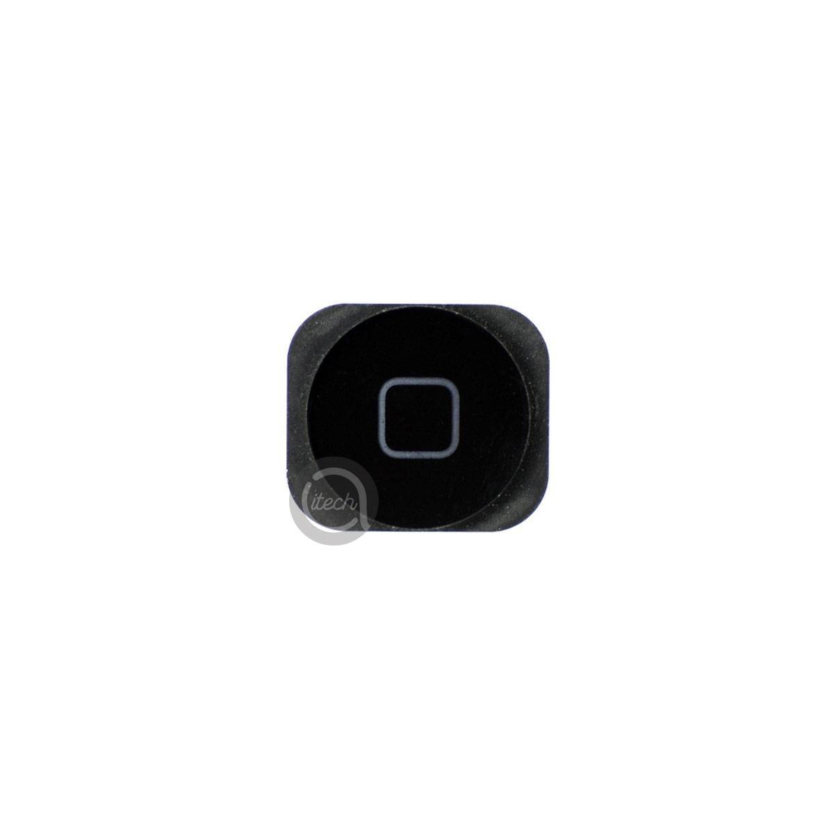 Membrane bouton home noir iPhone 5