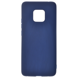 Coque soft touch Bleue Mate 20 Pro