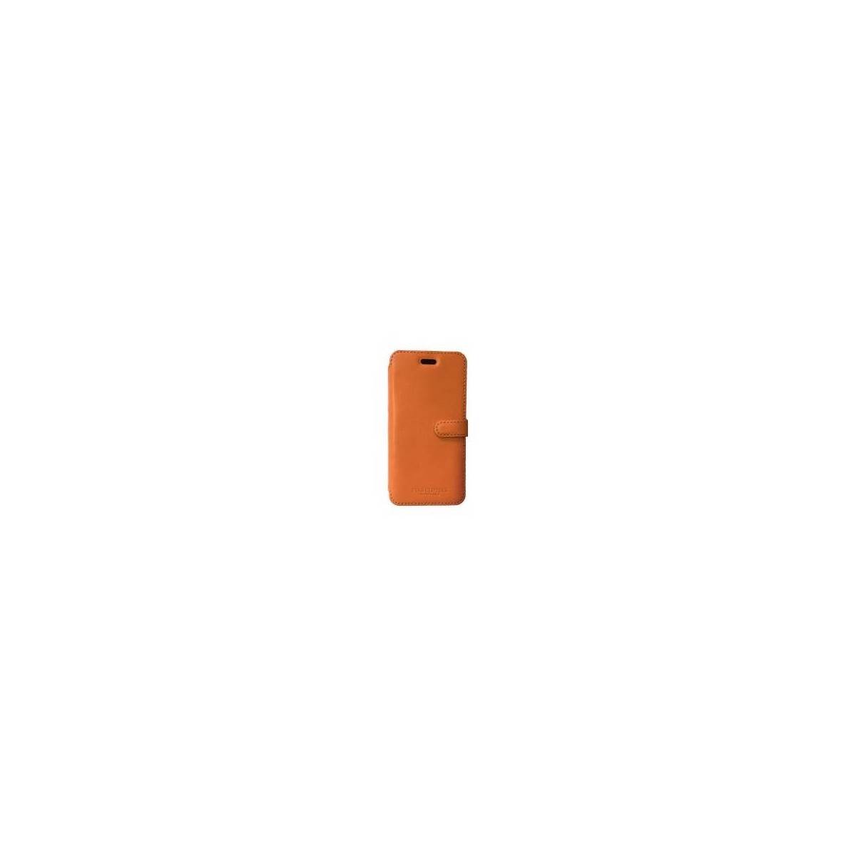 Folio cuir Orange iPhone 5C