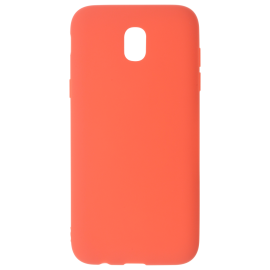 Coque soft touch Rouge J3 2017