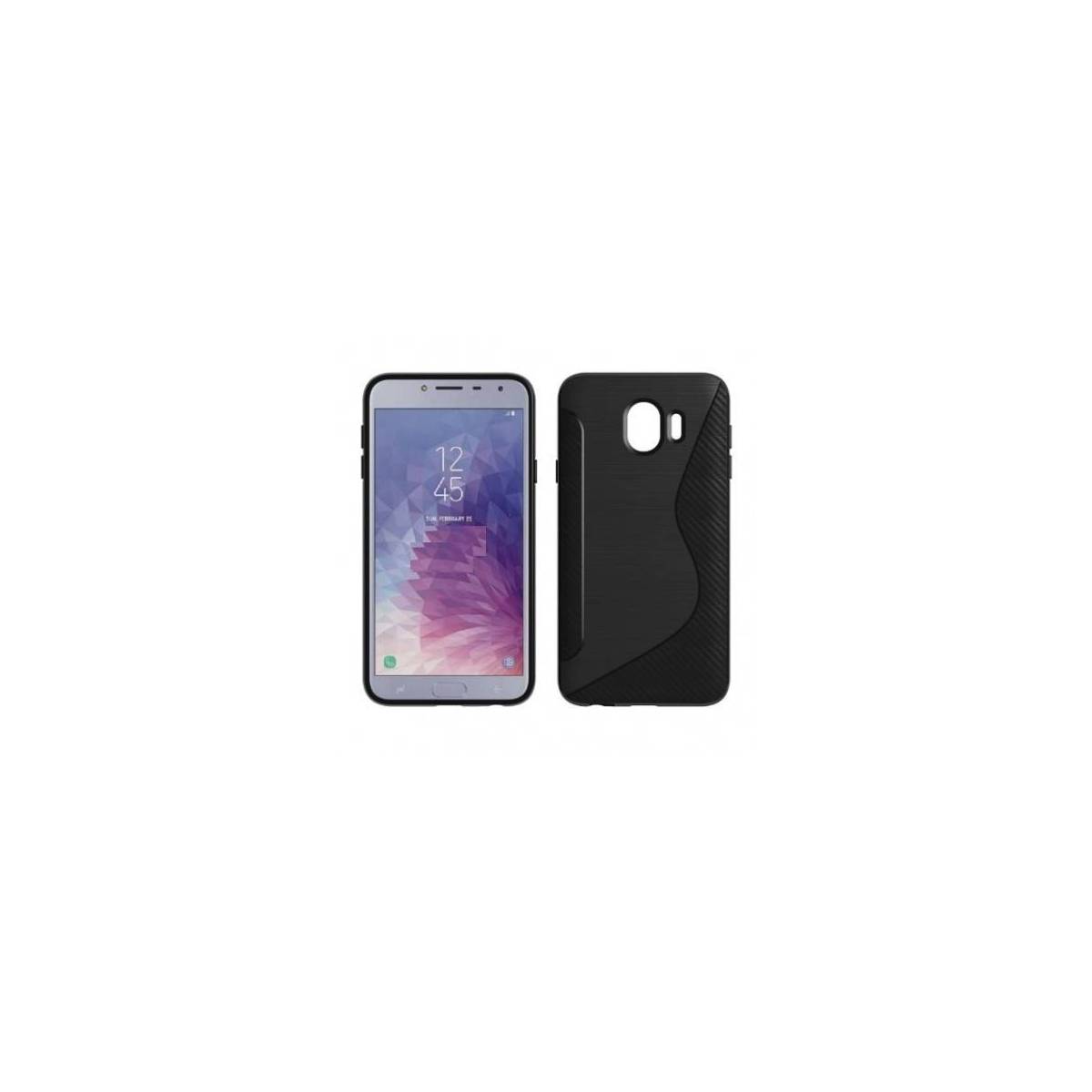 Coque Silicone S Noire J4