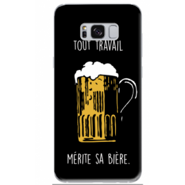 Coque "bière" Galaxy S8