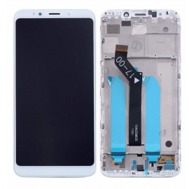 Ecran Blanc avec chassis Redmi 5 Plus