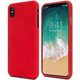 Coque silicone Rouge iPhone XR