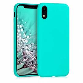 Coque soft touch Turquoise iPhone 6/6S