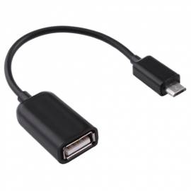 Cable OTG micro USB vers USB 2.0
