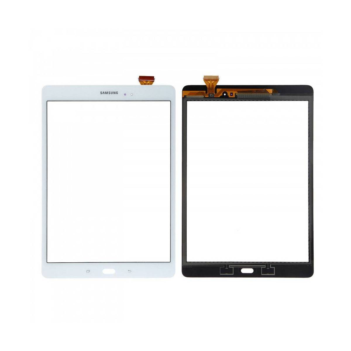 Vitre tactile Blanche Galaxy Tab A  - 9.7 - T550