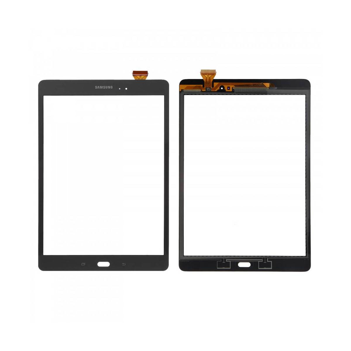 Vitre tactile Noire Galaxy Tab A  - 9.7 - T550