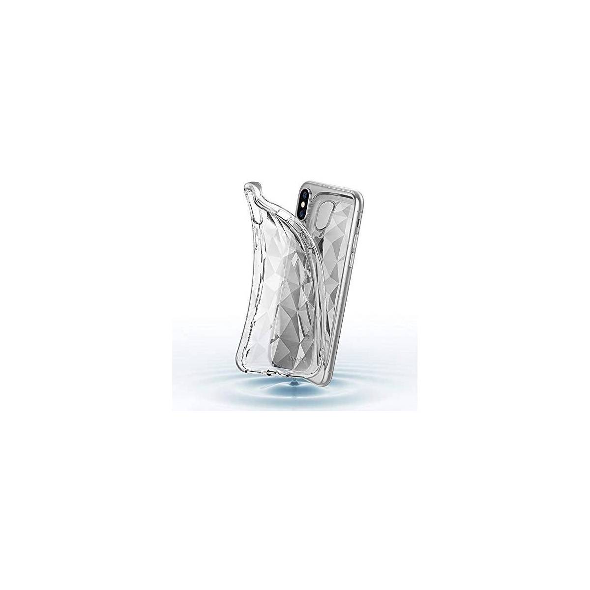 Coque silicone à Reliefs fumés iPhone Xs Max Coque silicone à Reliefs fumés iPhone Xs Max