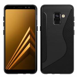 Coque Silicone S Noire Galaxy A8 2018