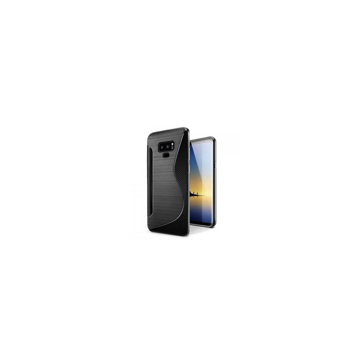 Coque silicone S Noire Note 9