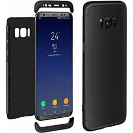 Coque 3 en 1 Noire S8+