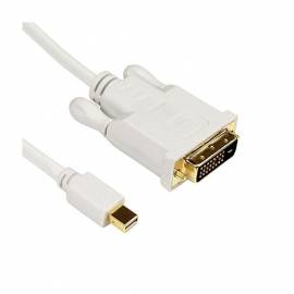 Adaptateur DisplayPort vers DVI Blanc