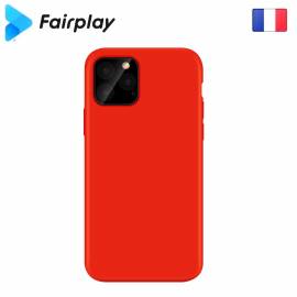 Coque soft touch Rouge A21s