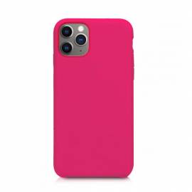 Coque soft touch Fushia iPhone 11