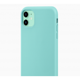 Coque soft touch Verte iPhone 12/ 12Pro