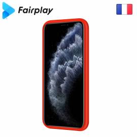 Coque Soft Touch Rouge S21+