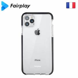 Coque renforcée transparente & noire iPhone 12 Mini