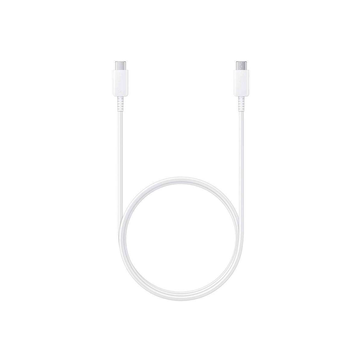 Cable Samsung USB-C / USB-C 5A-1m Blanc